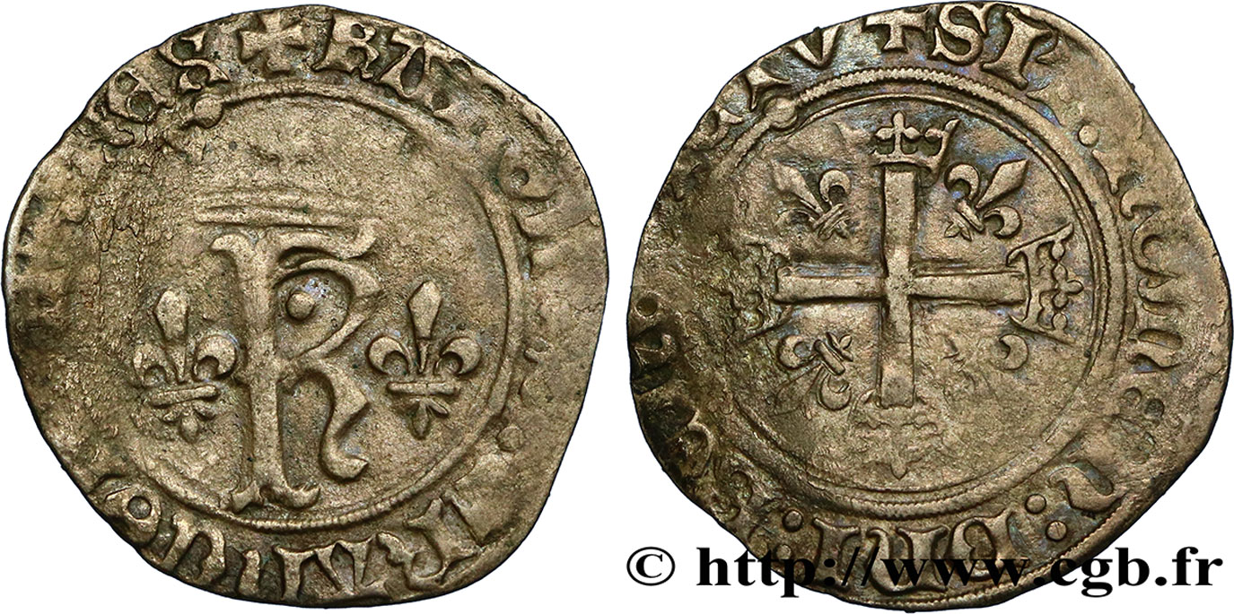 CHARLES VIII Karolus n.d. Saint-Lô VF
