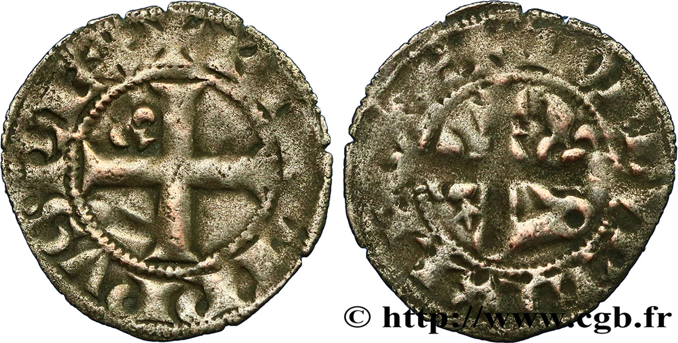 PHILIPPE IV LE BEL Double tournois n.d. s.l. TB+