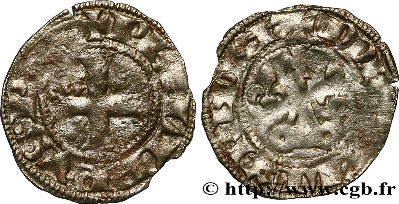 PHILIPPE IV LE BEL Double tournois n.d. s.l. TB+