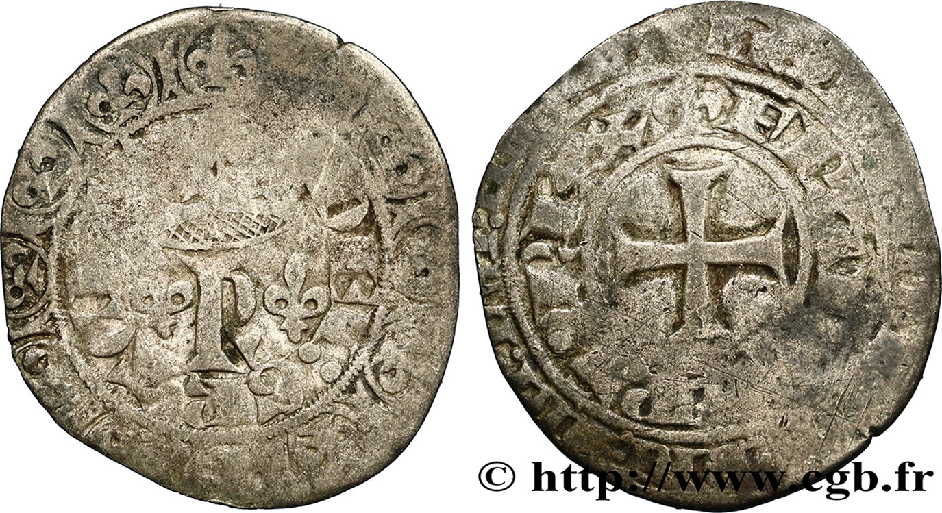 CHARLES V LE SAGE Blanc au K 20/04/1365   B