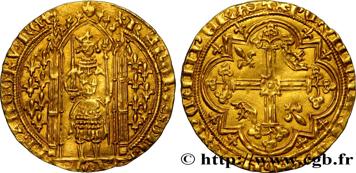 CHARLES V LE SAGE Franc à pied n.d.  TTB+