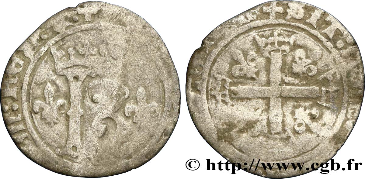 CHARLES VIII Karolus n.d.  B