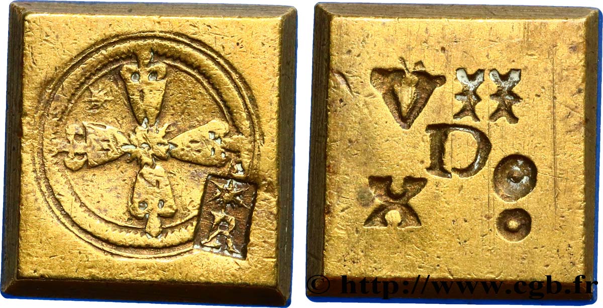 HENRI III à LOUIS XIV - POIDS MONÉTAIRE Poids monétaire pour le quart d’écu n.d.  BC+