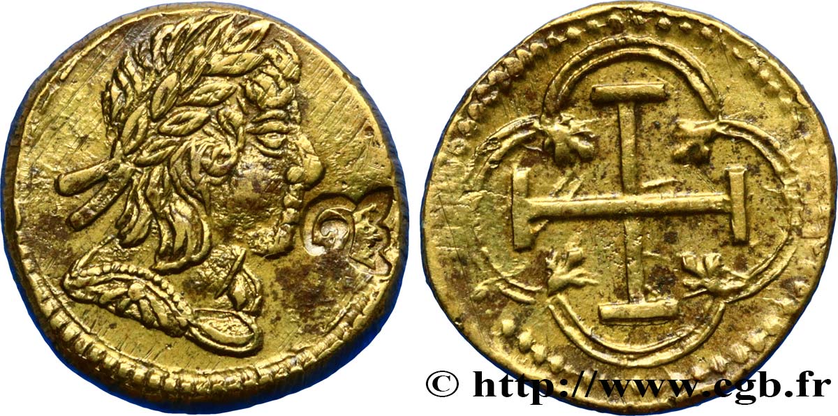 LOUIS XIV  THE SUN KING  Poids monétaire pour le louis d’or n.d. s.l. XF