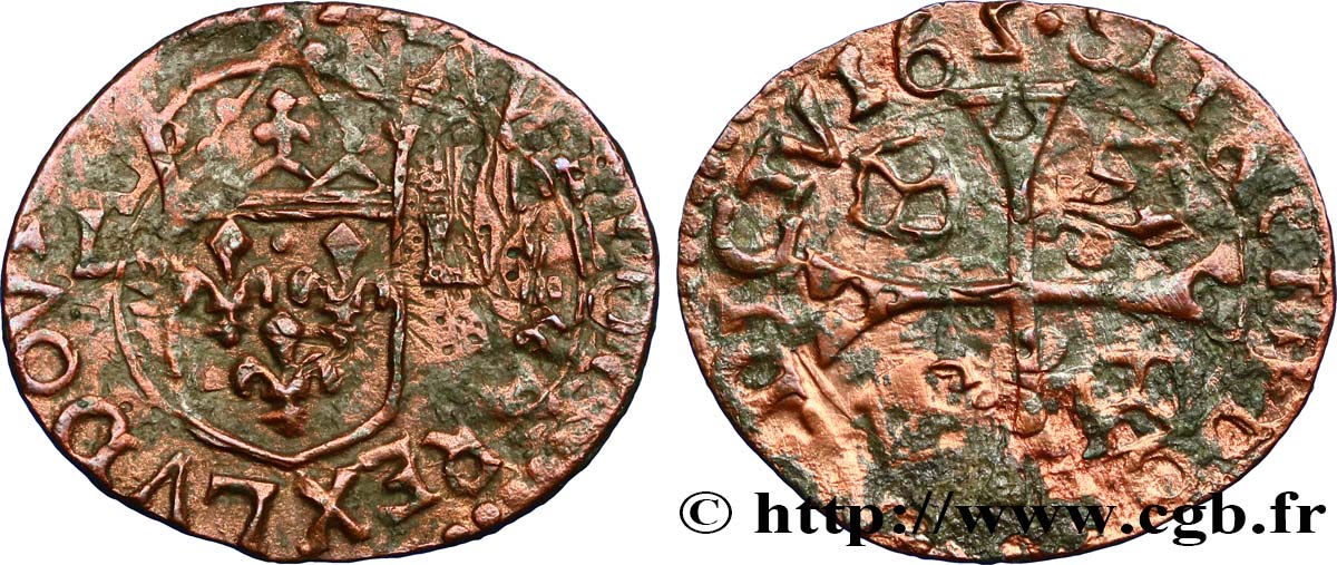 LOUIS XIII LE JUSTE Douzain (émissions illégales) n.d. s.l. TB