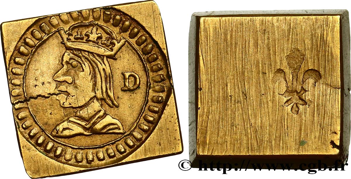 LOUIS XII à HENRI III - POIDS MONÉTAIRE Poids monétaire pour le demi-teston n.d.  TTB