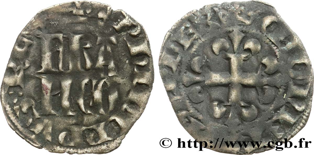 PHILIPPE VI DE VALOIS Double parisis, 3e type n.d. s.l. TB