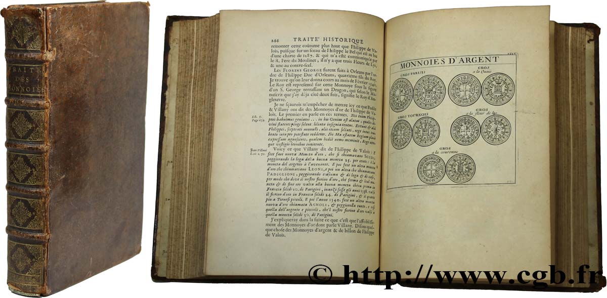 BOOKS - NUMISMATIC BIBLIOPHILIA Le Blanc (François) n.d.  AU