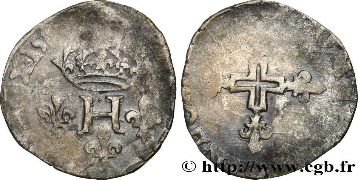 HENRI III Double sol parisis, 2e type n.d. Montpellier B