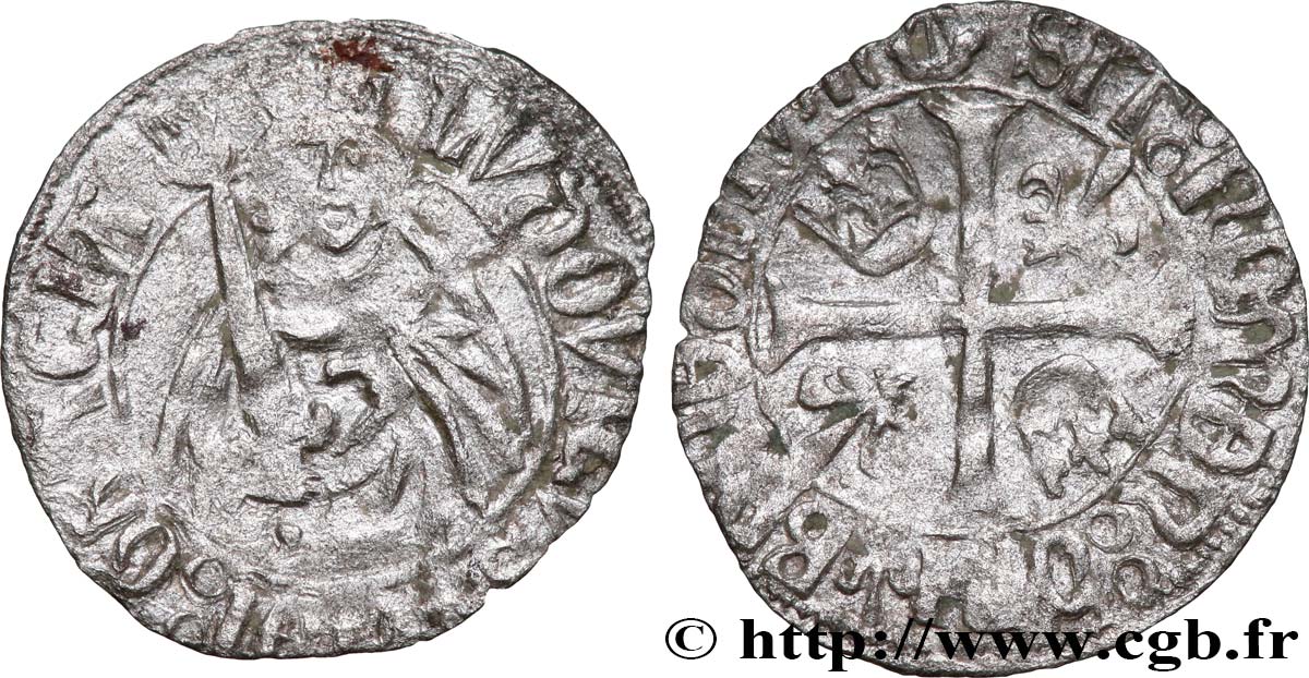 LOUIS XI LE PRUDENT Hardi 18/10/1467 Bordeaux TTB