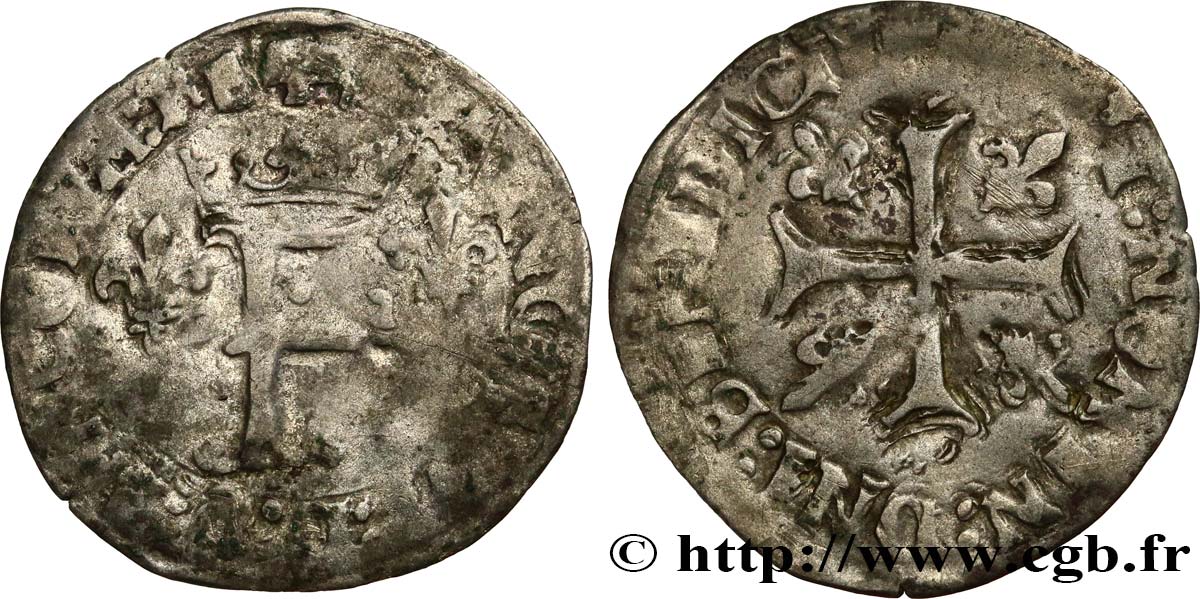 FRANÇOIS IER LE RESTAURATEUR DES LETTRES Dizain franciscus, 1er type n.d. Atelier indéterminé B+