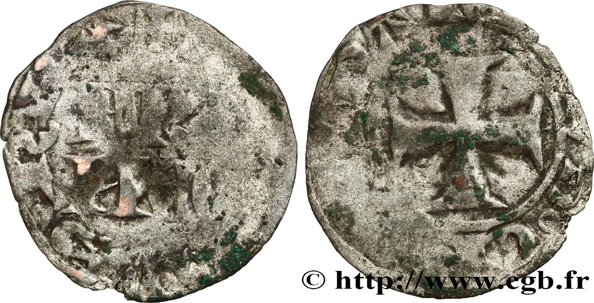PHILIPP VI OF VALOIS Denier parisis, 2e type n.d. s.l. SGE