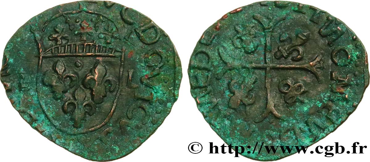 LOUIS XIII LE JUSTE Douzain (émissions illégales) n.d. s.l. TB