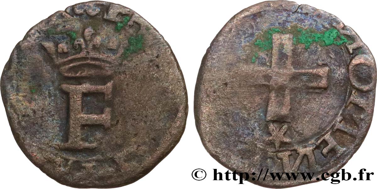 FRANÇOIS IER LE RESTAURATEUR DES LETTRES Liard à la croisette, dit &nbsp;à l&nbsp;F&nbsp; n.d. Chambéry B+