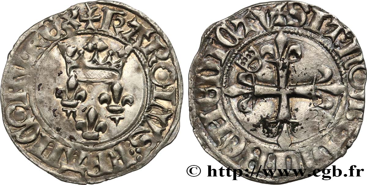 CHARLES VI LE FOU OU LE BIEN AIMÉ Gros dit  florette  n.d. Rouen TTB