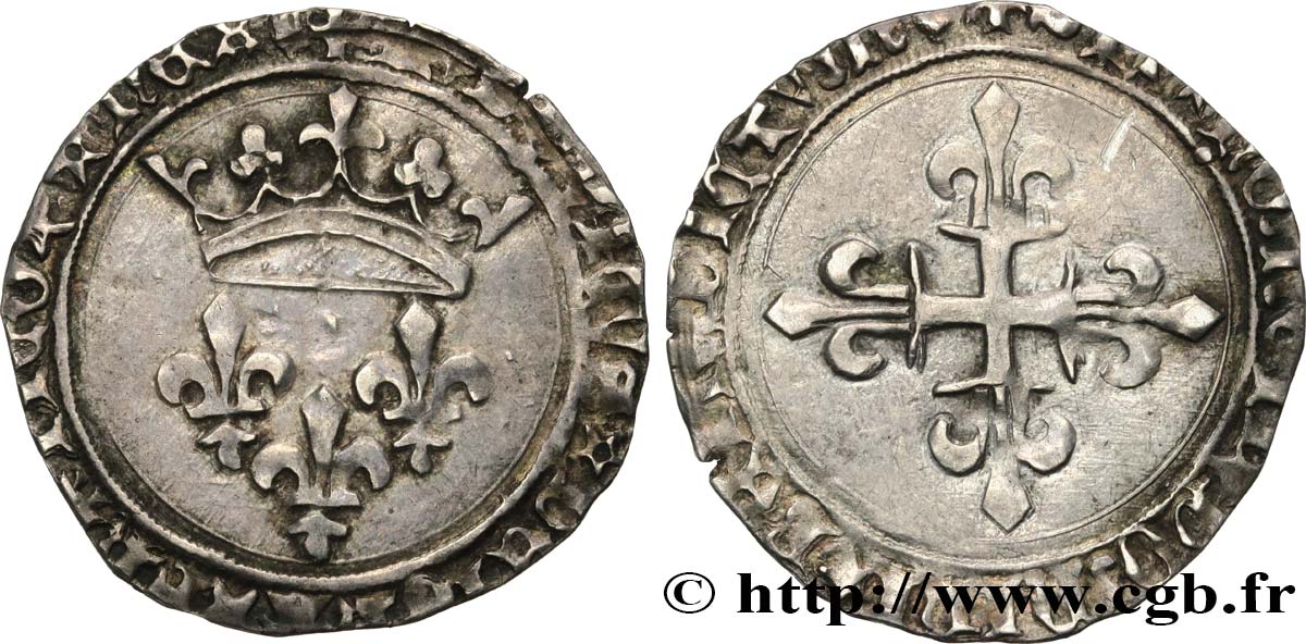 LOUIS XI LE PRUDENT Gros de roi n.d. Montpellier TTB