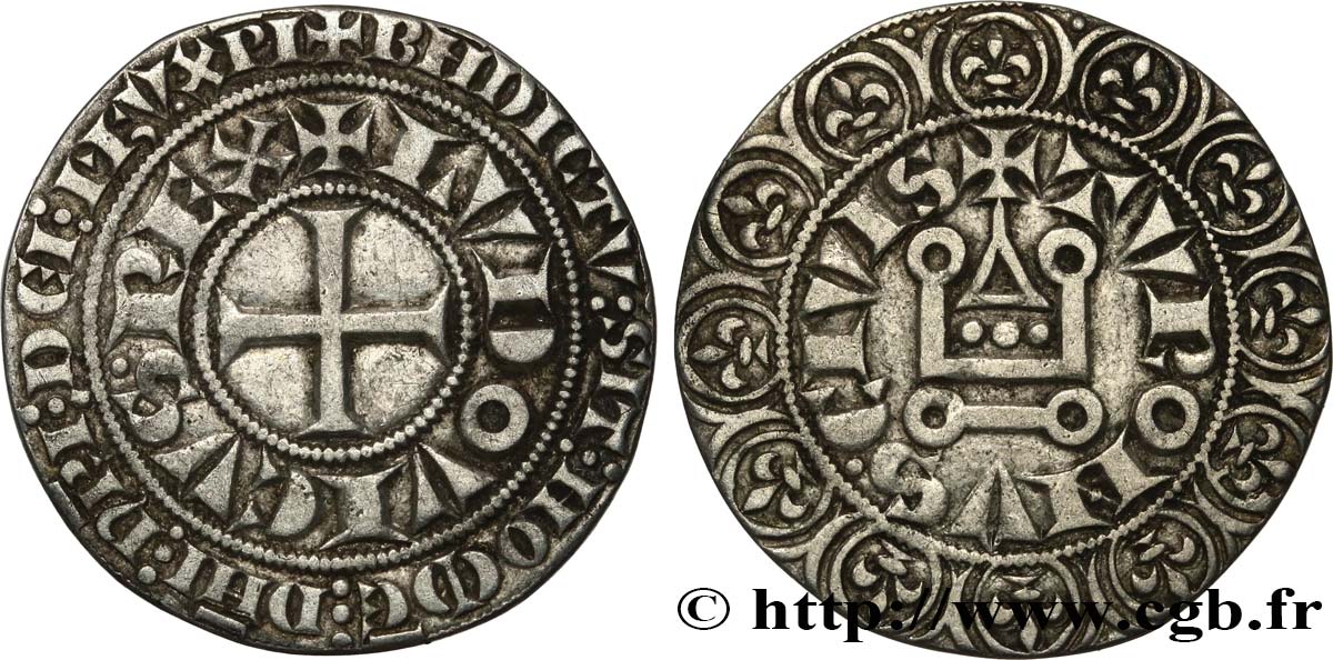 LOUIS IX DIT  SAINT LOUIS  Gros tournois n.d. s.l. TTB