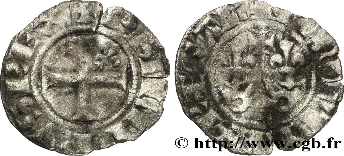 PHILIPPE IV LE BEL Double tournois n.d. s.l. TB/B+