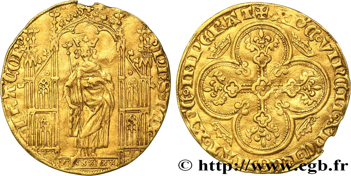 FILIPPO VI OF VALOIS Royal d or n.d.  q.BB