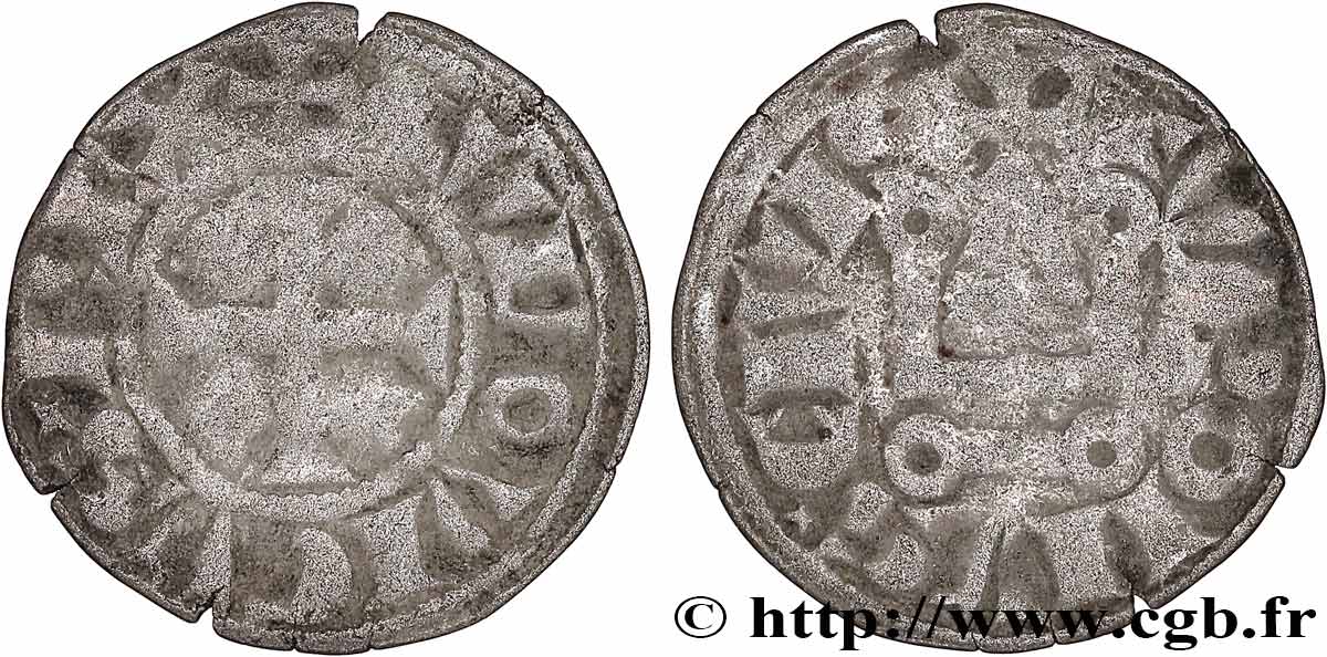 LUDWIG IX  SAINT LOUIS  Denier tournois n.d. s.l. fSS