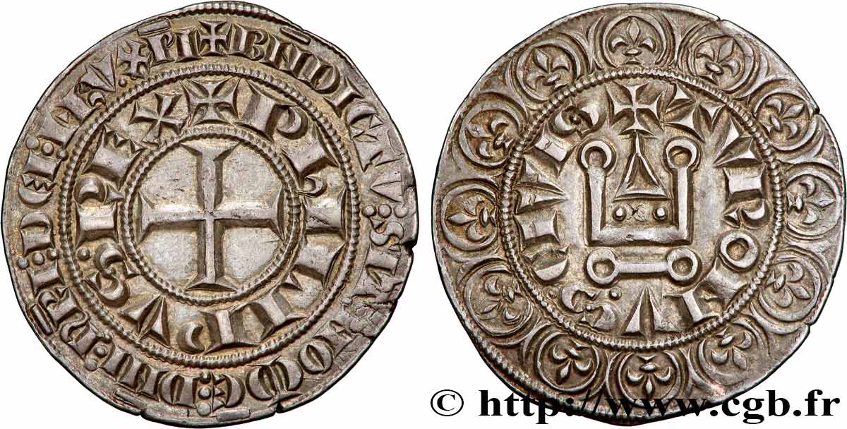 PHILIPPE III LE HARDI Gros tournois n.d.  TTB+