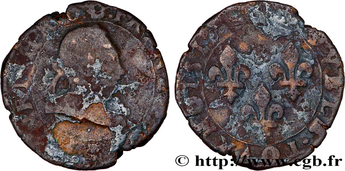 HENRY III Double tournois n.d. Rouen fS