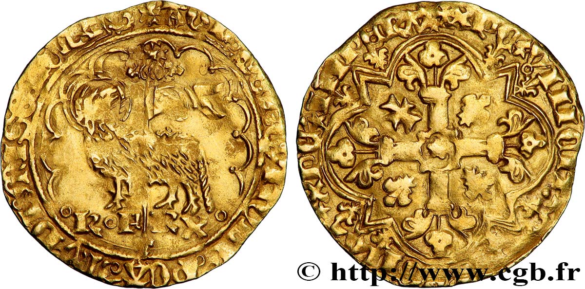 CHARLES VII  THE WELL SERVED  Agnel d or n.d. Montpellier MB/q.MB
