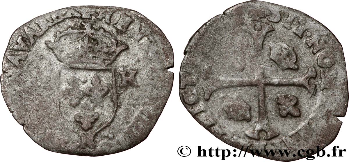 HENRI IV LE GRAND Douzain aux deux H, 2e type n.d. Montpellier B+