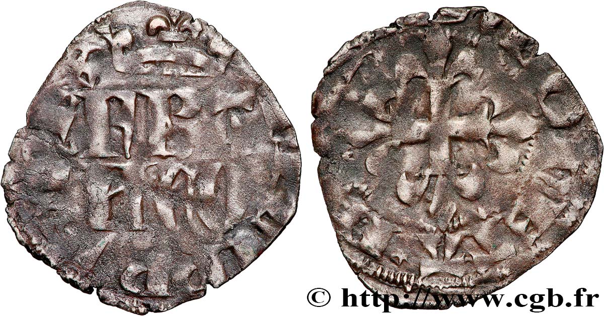 PHILIPPE VI DE VALOIS Double parisis, 3e type n.d. Paris TB+