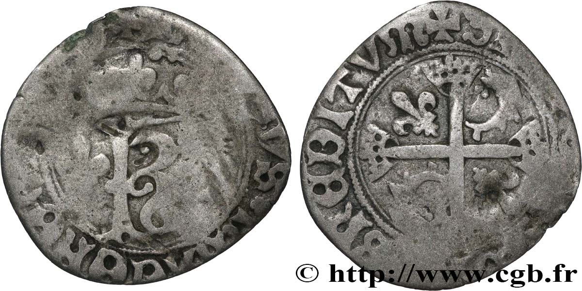 CHARLES VIII Karolus du Dauphiné n.d. Crémieu BC