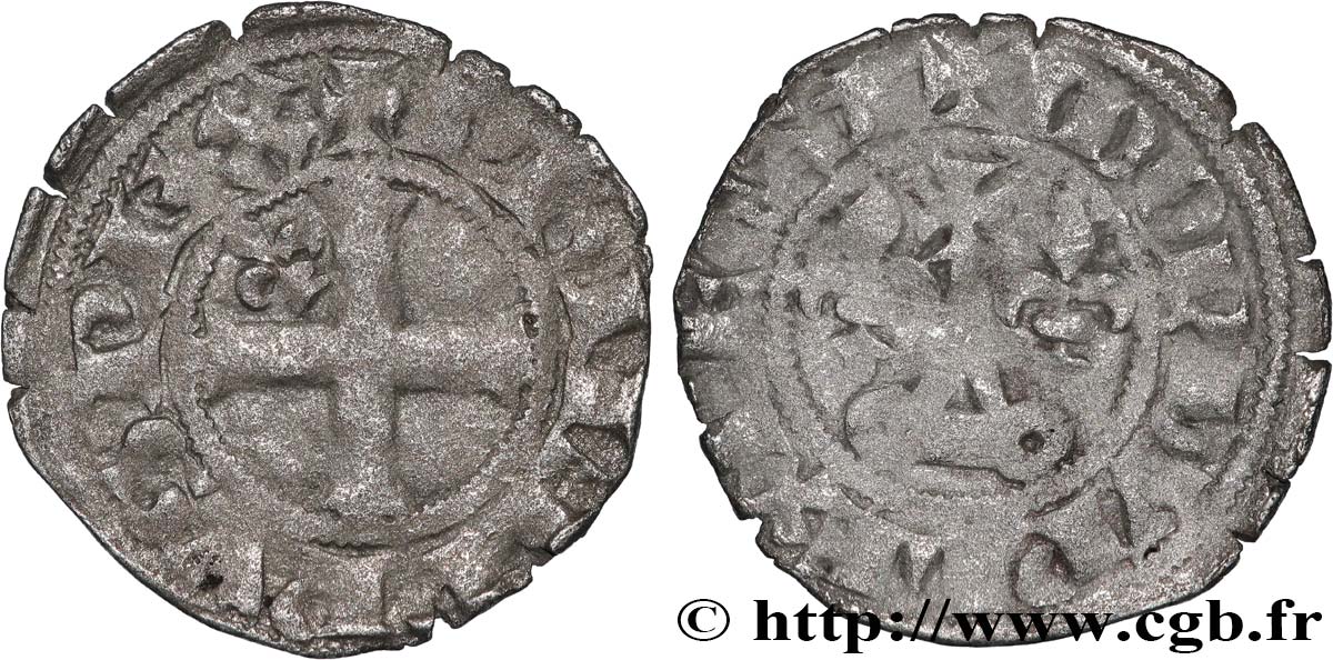 PHILIPPE IV LE BEL Double tournois n.d. s.l. TB+