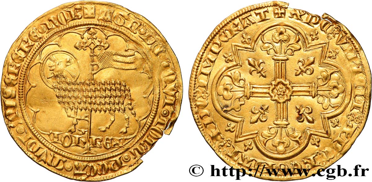 GIOVANNI II  THE GOOD  Mouton d or n.d.  SPL