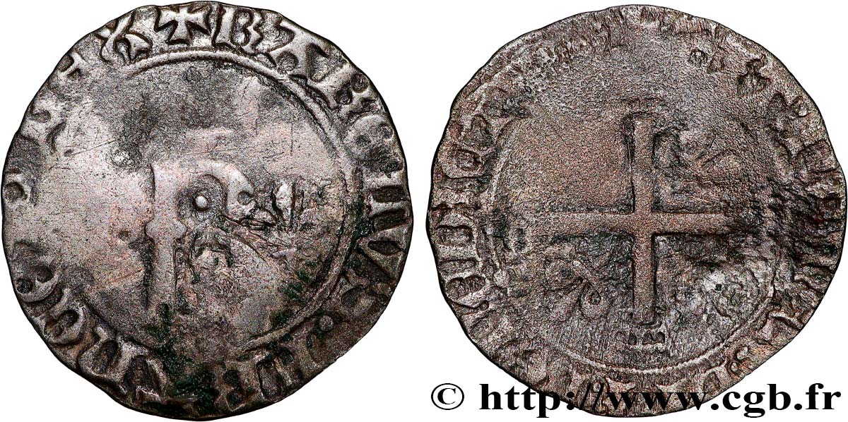 CHARLES VIII Karolus n.d. Rouen TB