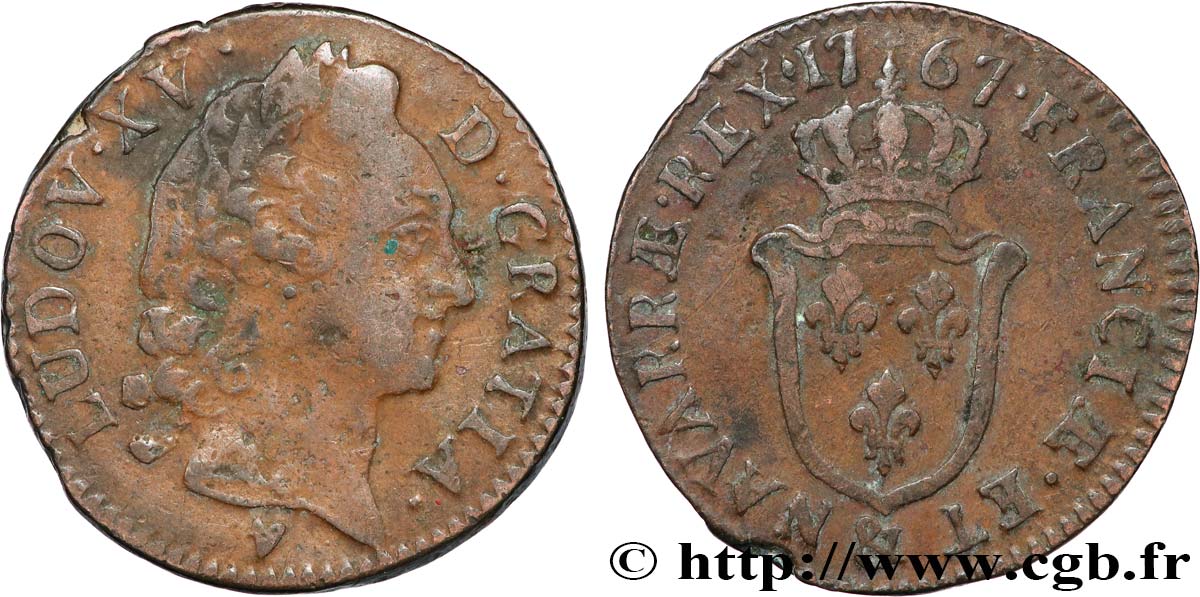 LOUIS XV THE BELOVED Sol d Aix 1767 Aix-en-Provence VF