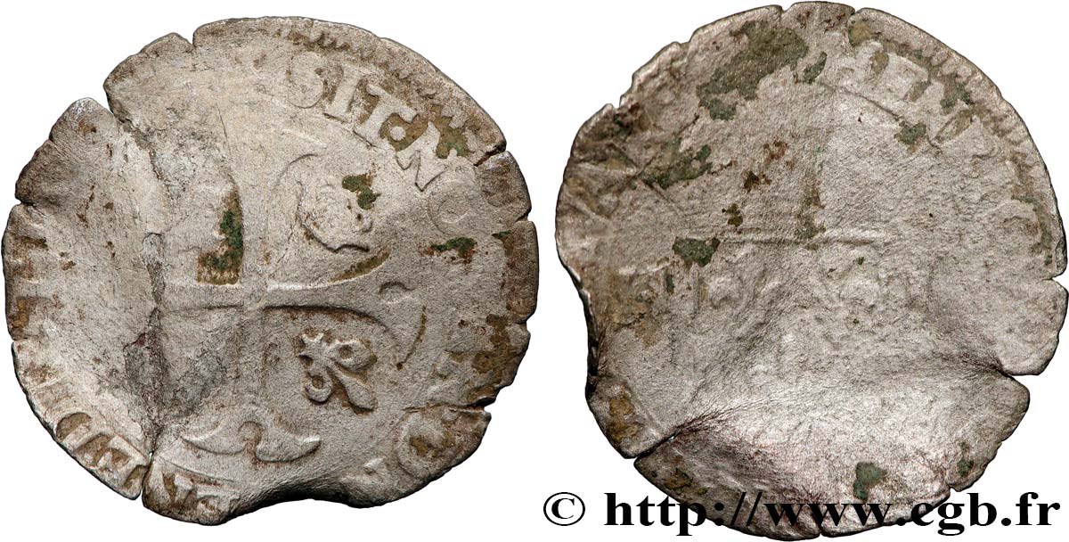 HENRI IV LE GRAND Douzain aux deux H, 2e type n.d. s.l. B+