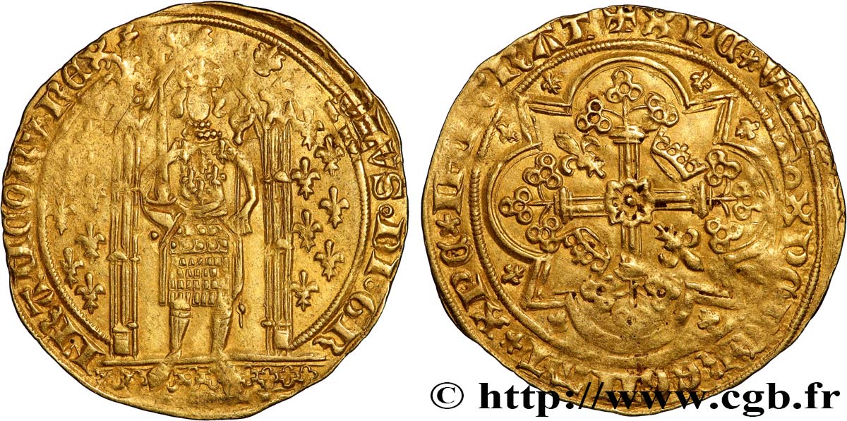 CHARLES V LE SAGE Franc à pied n.d. s.l. TB+