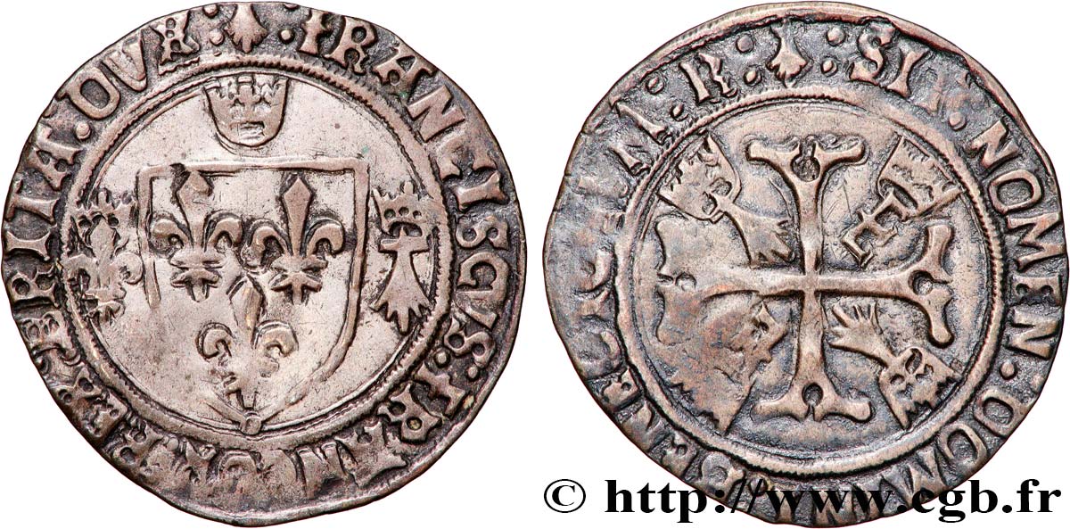 FRANCIS I Grand blanc de Bretagne, 2e type n.d. Rennes AU