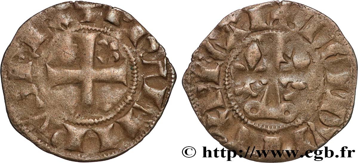 PHILIPP IV  THE FAIR  Double tournois n.d. s.l. fSS