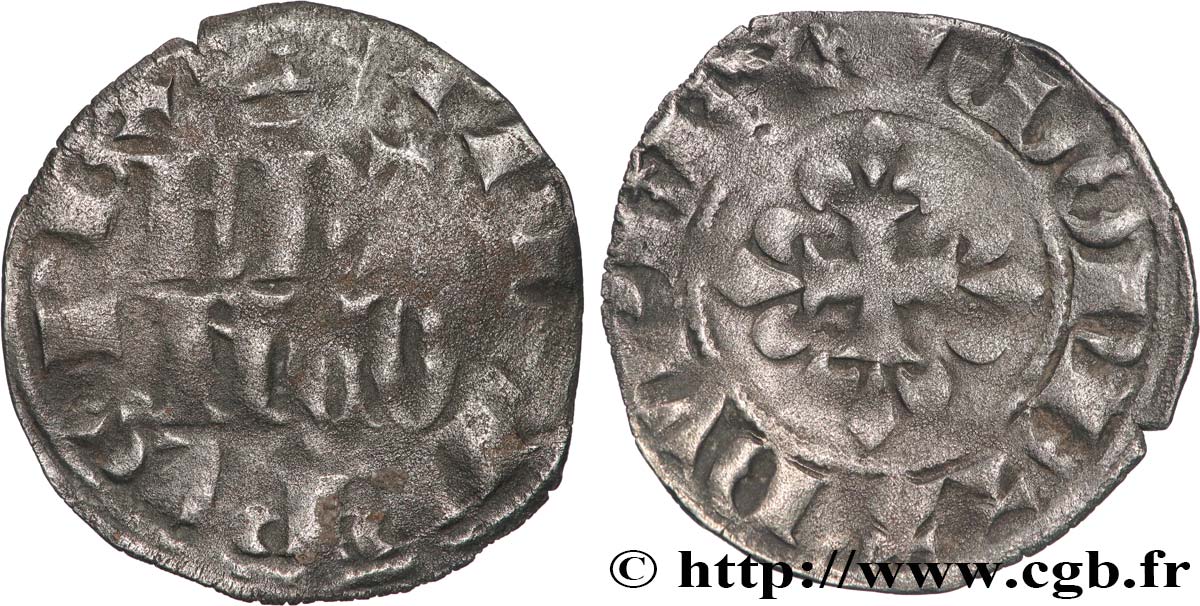 FILIPPO VI OF VALOIS Double parisis, 3e type n.d. Paris MB