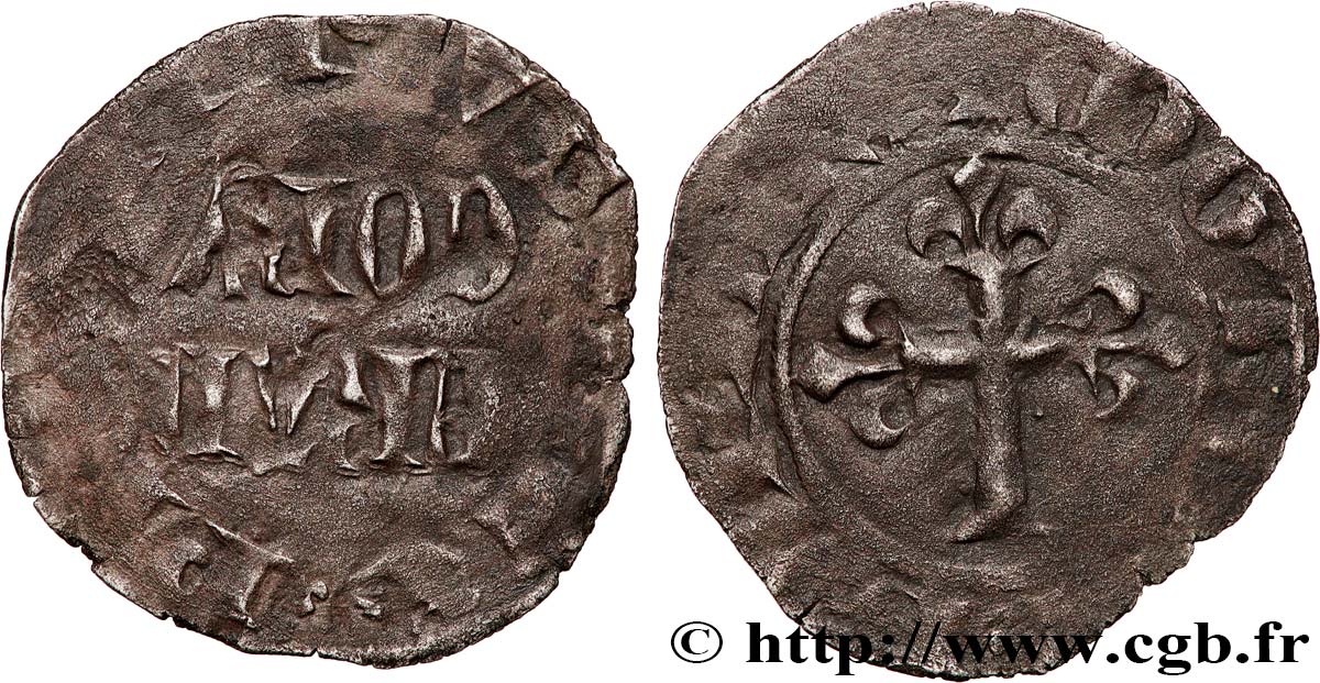 PHILIPP VI OF VALOIS Double parisis, 4e type n.d. s.l. S