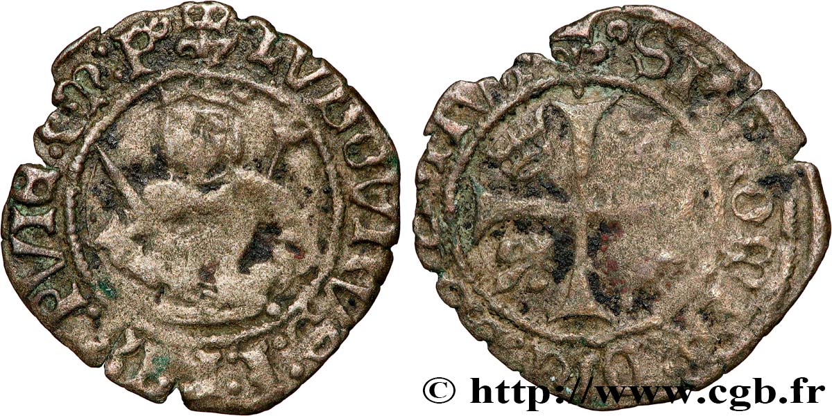 LOUIS XII  Hardi de Provence n.d. Aix-en-Provence VF/VF