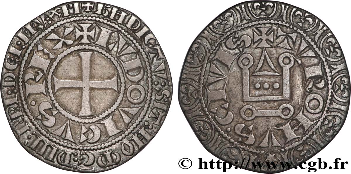 LUDWIG IX  SAINT LOUIS  Gros tournois à l’étoile après 1266  SS