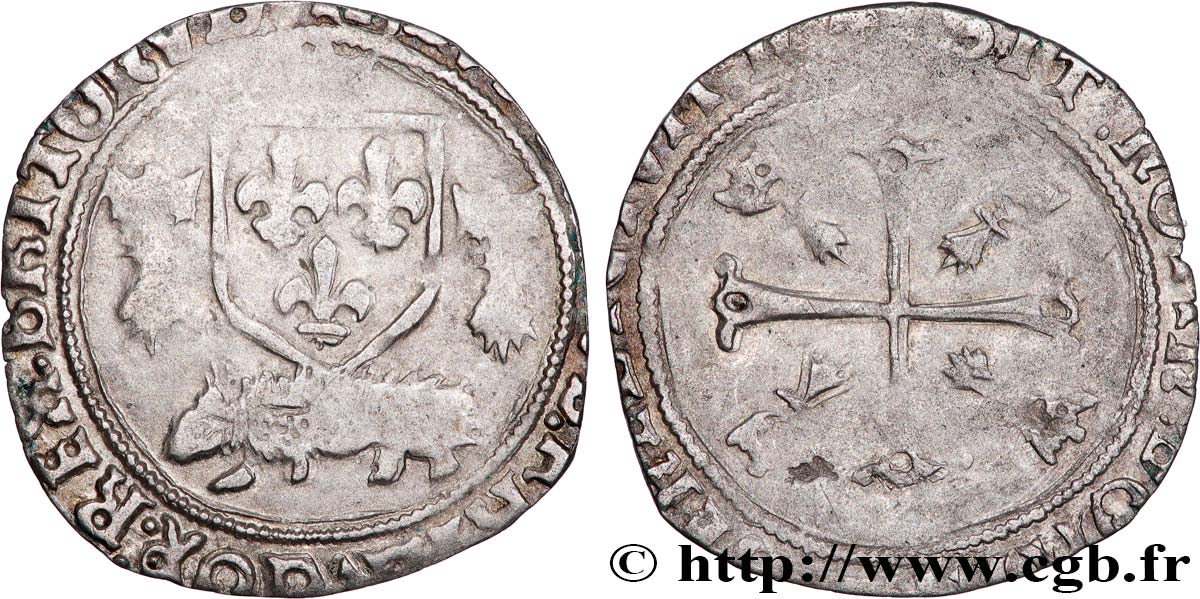 LOUIS XII  Douzain au porc-épic de Bretagne, 2e type 19/11/1507 Nantes ou Rennes fSS