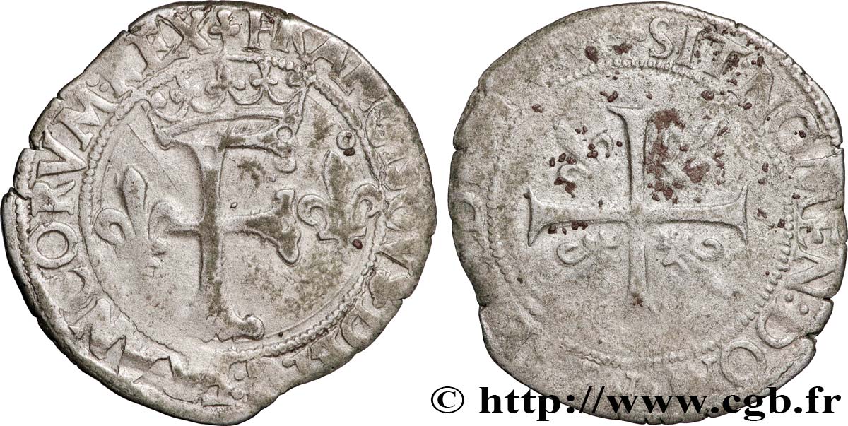 FRANCOIS I Dizain franciscus, 1er type n.d. Toulouse BC+