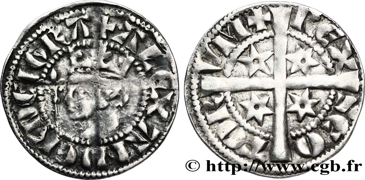SCOTLAND - KINGDOM OF SCOTLAND - ALEXANDER III Penny n.d.  VF/XF