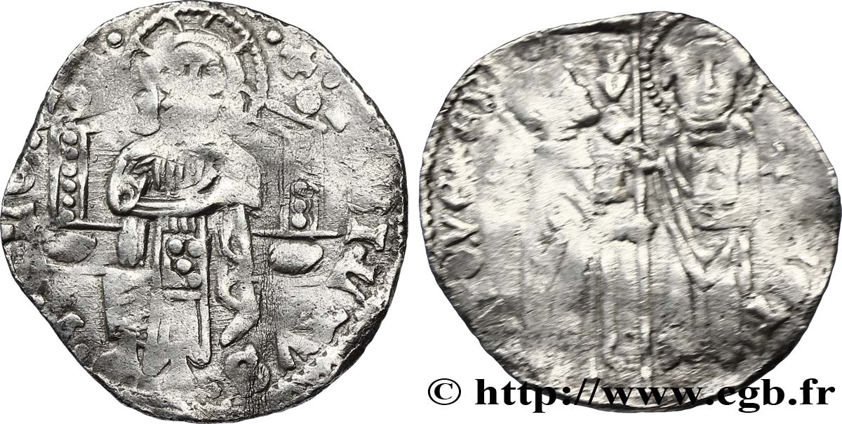 ITALIA - VENECIA - ANTONIO VENIER (62° dux) Grosso ou Matapan, 3e type n.d. Venise BC