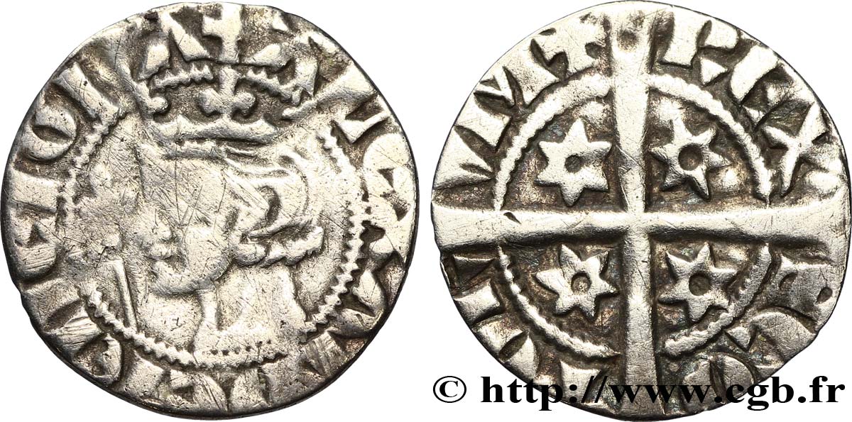SCOTLAND - KINGDOM OF SCOTLAND - ALEXANDER III Penny n.d.  VF
