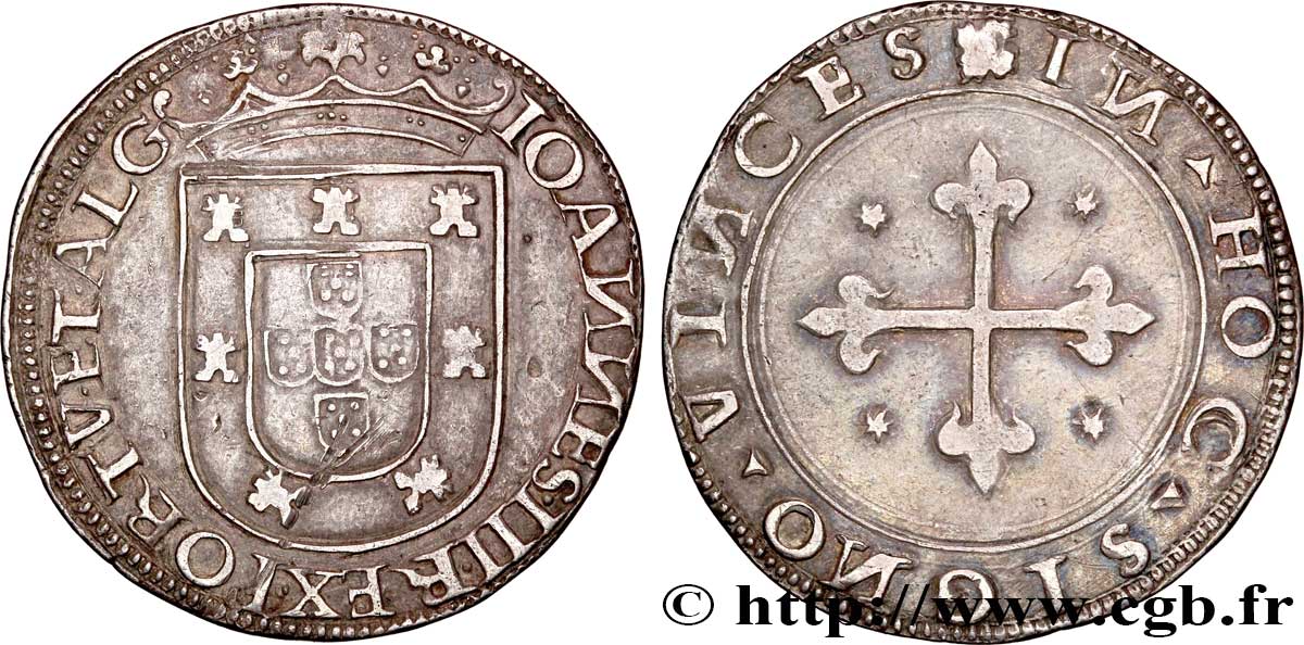 PORTUGAL - JOHN III Tostao n.d. Lisbonne XF