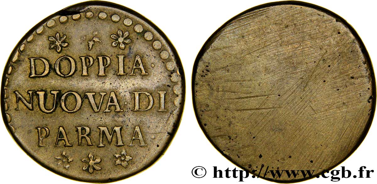 ITALY - DUCHY OF PARMA - MONETARY WEIGHT Poids monétaire pour la doppia n.d.  XF