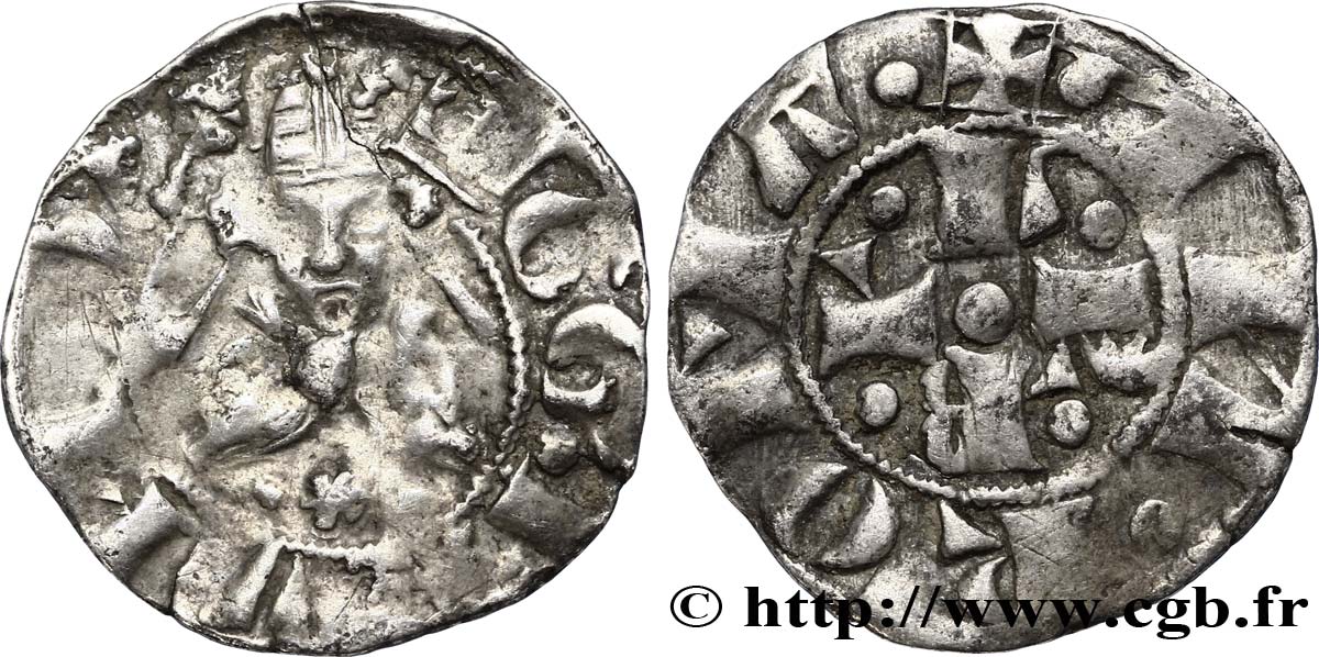 ITALIA - ESTADOS PONTIFICOS - GREGORIO XI (Pierre Roger de Beaufort) Bolognino n.d. Rome BC